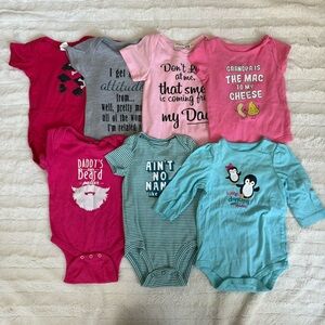 BUNDLE 4-6m onesies❤️